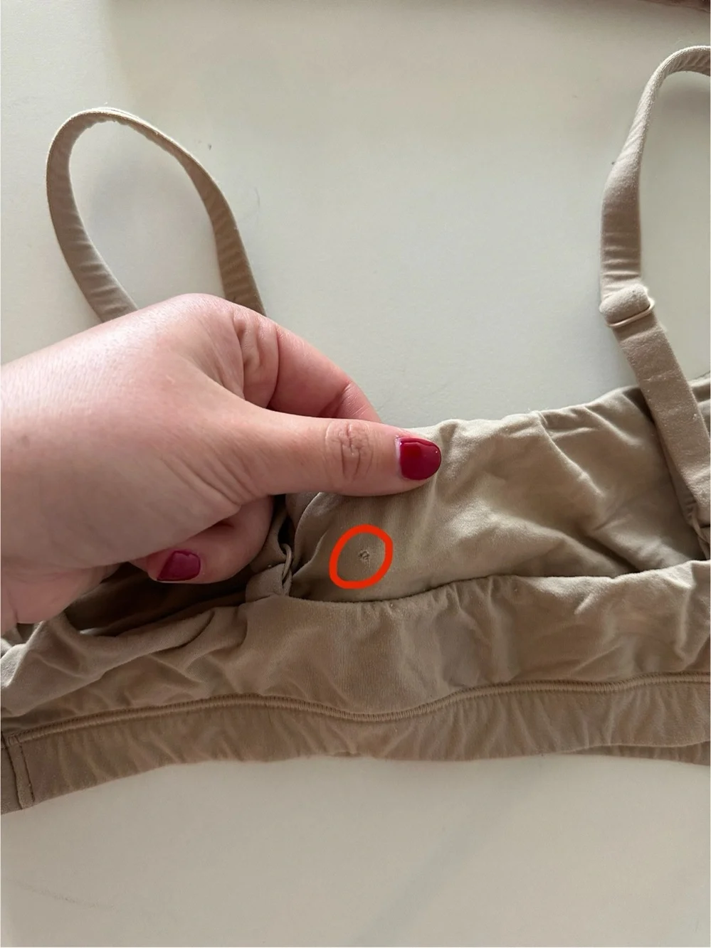 Skims Bundle Lot Fits Everybody Scoop Bralette Bra M Beige Nude - Picture 5 of 7